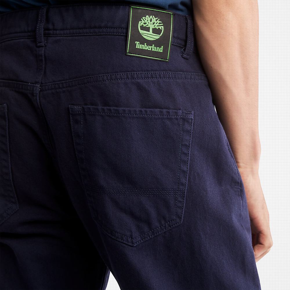 Pánské Džíny Timberland Outdoor Heritage EK+ Denim Tmavě Blankyt | TI27196-167