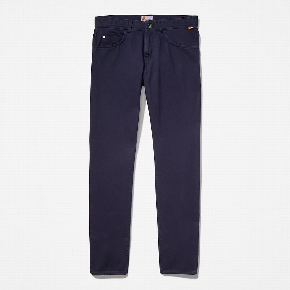 Pánské Džíny Timberland Outdoor Heritage EK+ Denim Tmavě Blankyt | TI27196-167