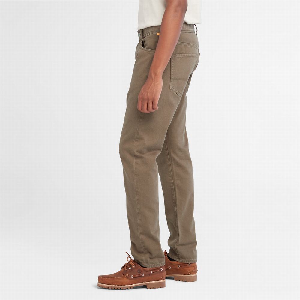 Pánské Džíny Timberland Outdoor Heritage EK+ GD Zelene | TI58294-384