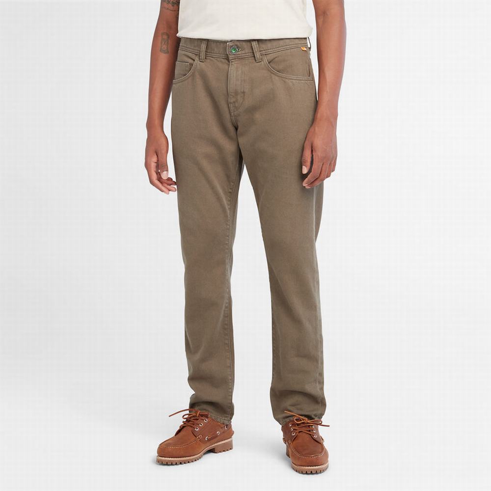 Pánské Džíny Timberland Outdoor Heritage EK+ GD Zelene | TI58294-384