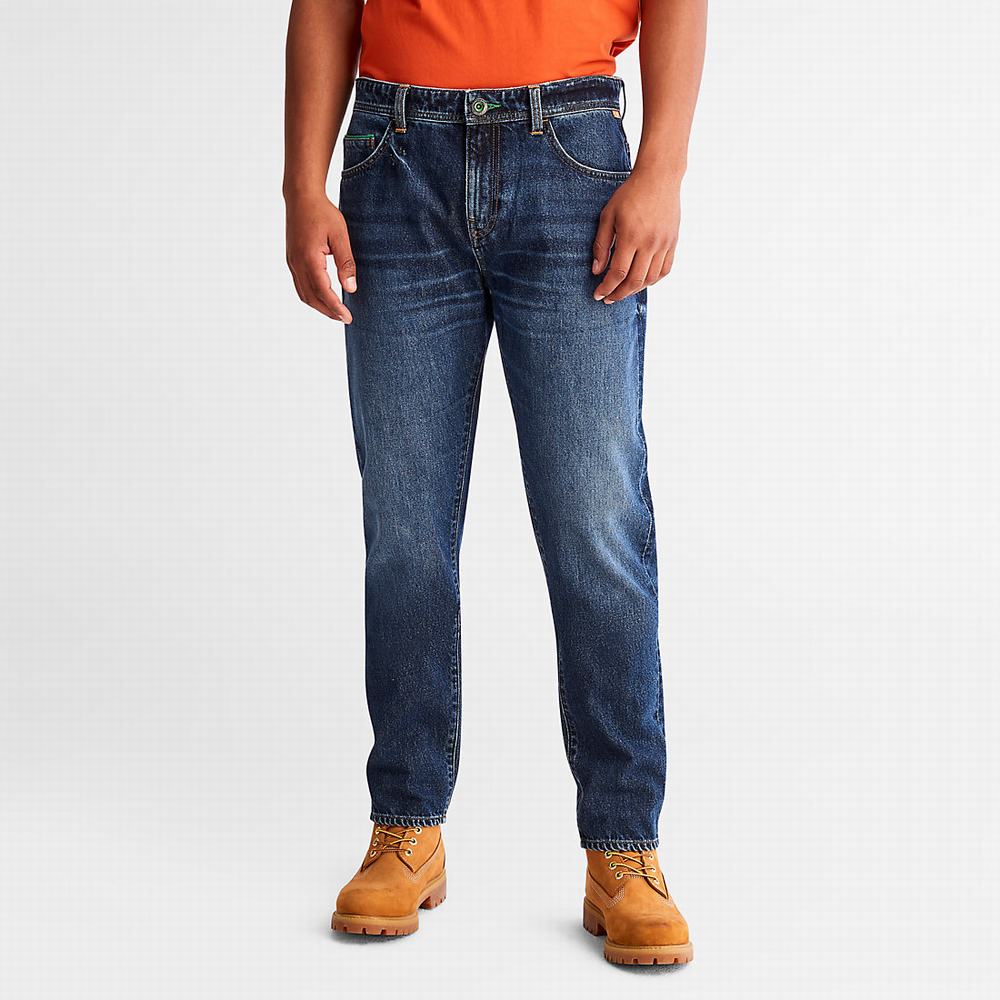 Pánské Džíny Timberland Outdoor Heritage EK+ Denim Indigo | TI79543-876