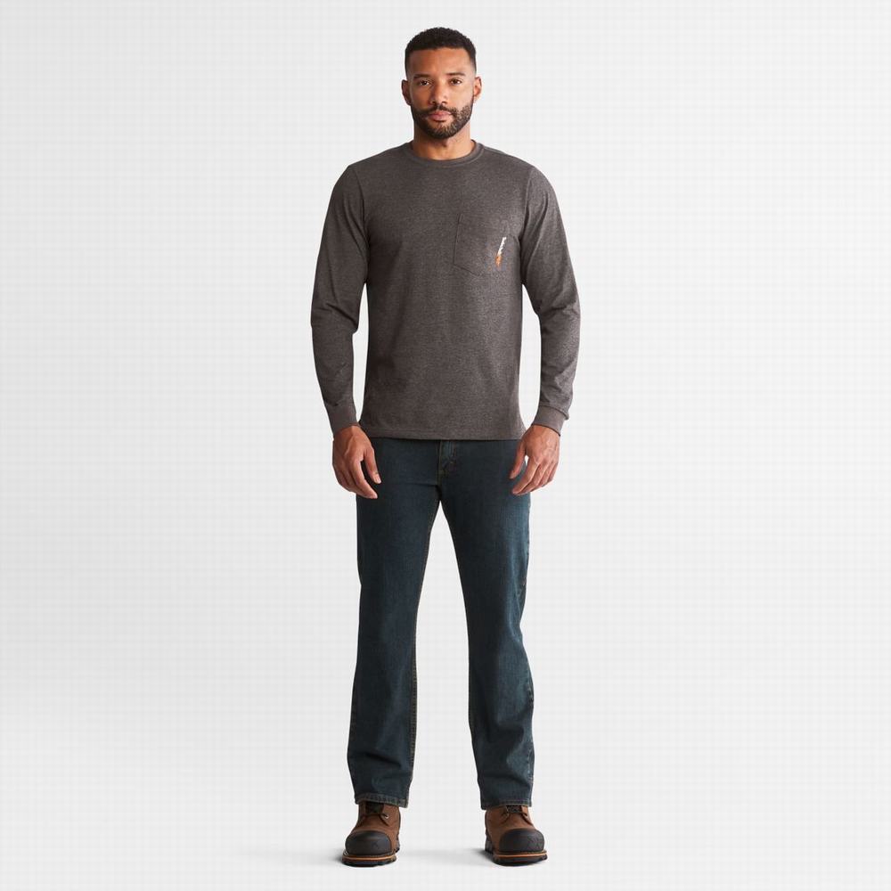 Pánské Džíny Timberland PRO® Grit-N-Grind Flex Denim Pracovní Tmavě | TI70521-415