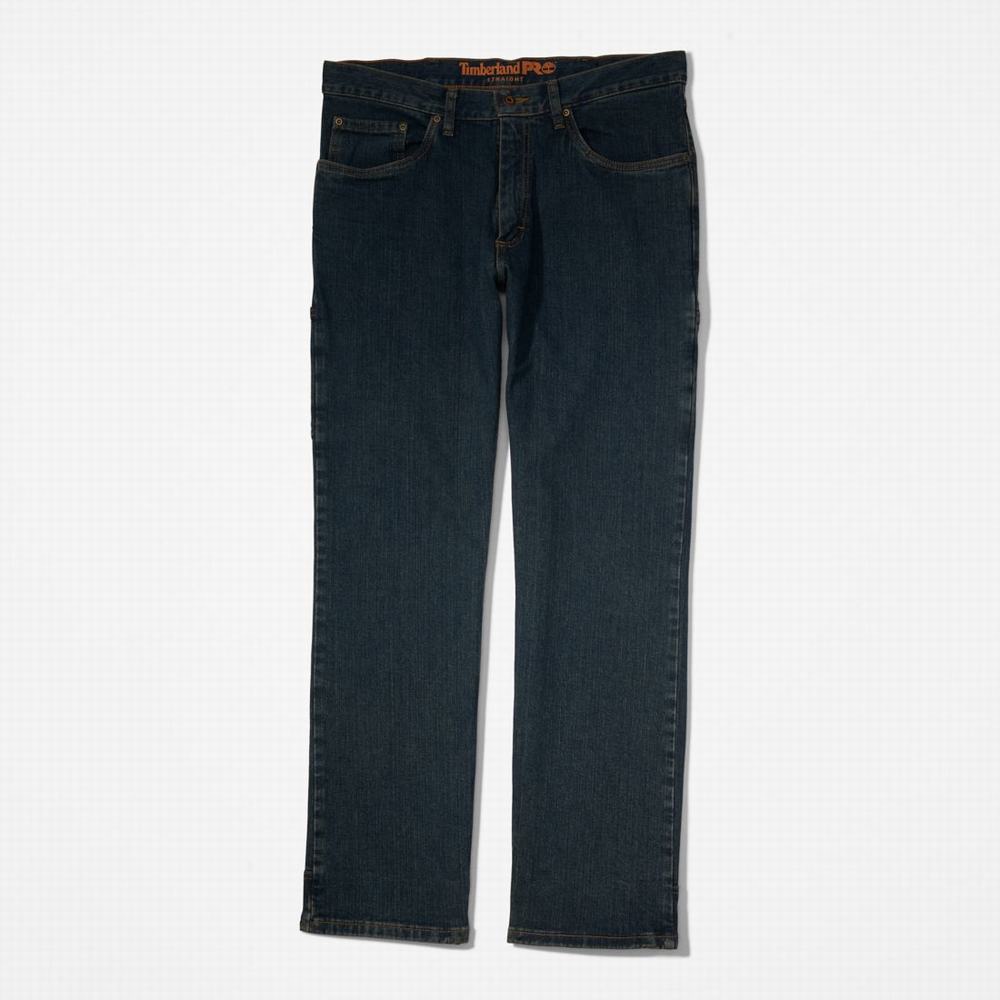 Pánské Džíny Timberland PRO® Grit-N-Grind Flex Denim Pracovní Tmavě | TI70521-415