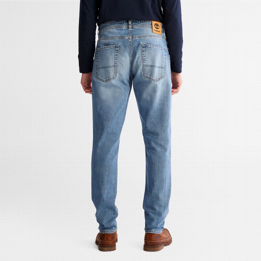 Pánské Džíny Timberland Sargent Lake Slim Denim Blankyt | TI16857-267