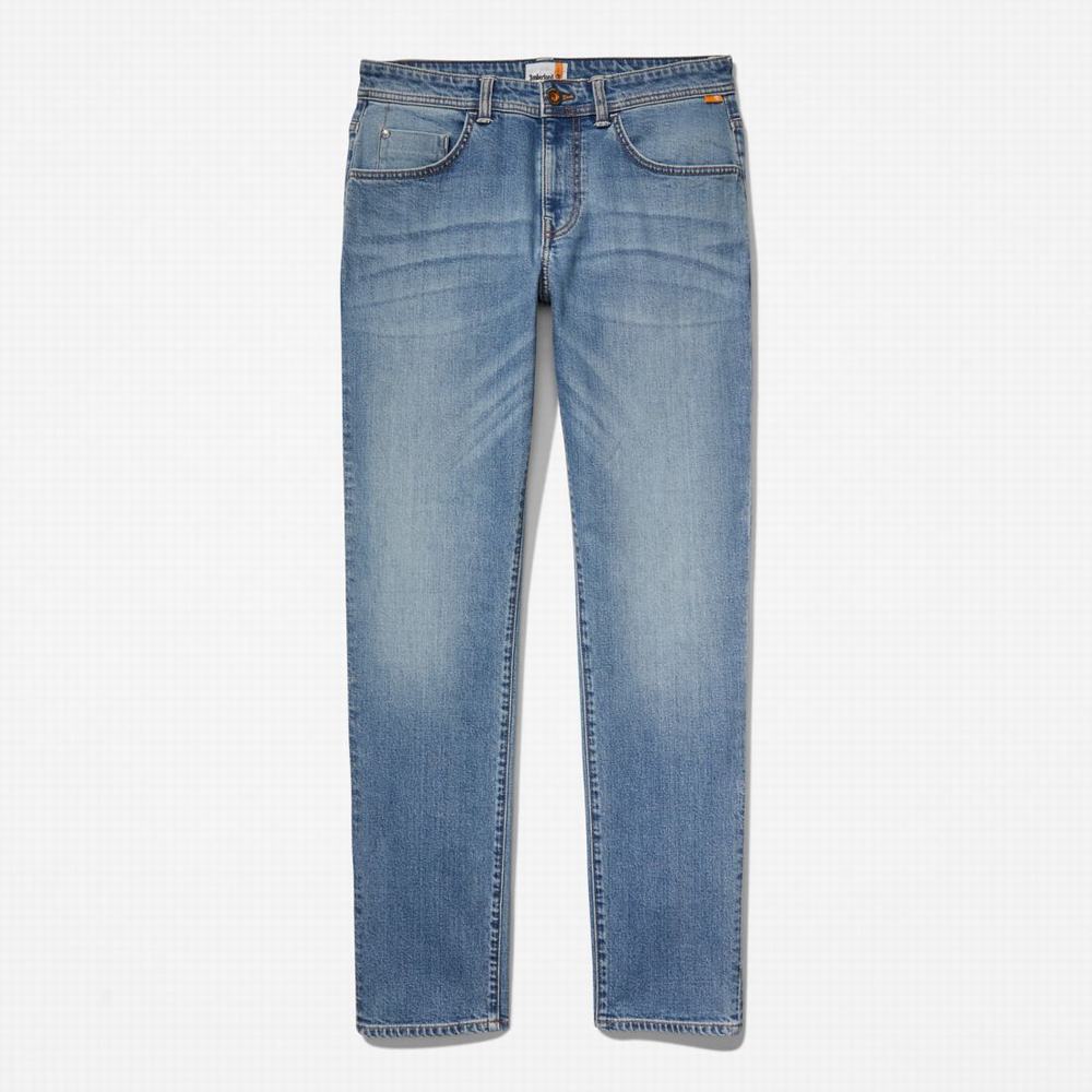 Pánské Džíny Timberland Sargent Lake Slim Denim Blankyt | TI16857-267