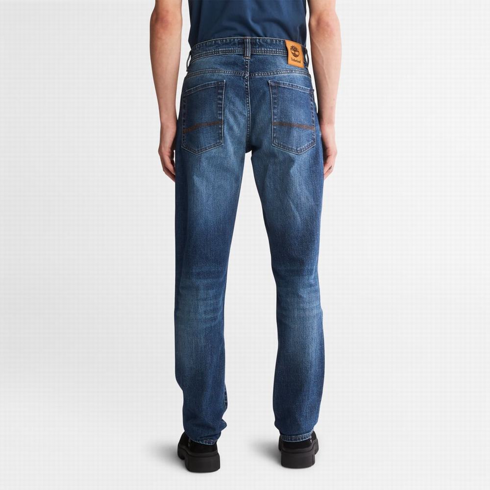 Pánské Džíny Timberland Sargent Lake Slim Denim Indigo | TI86324-810