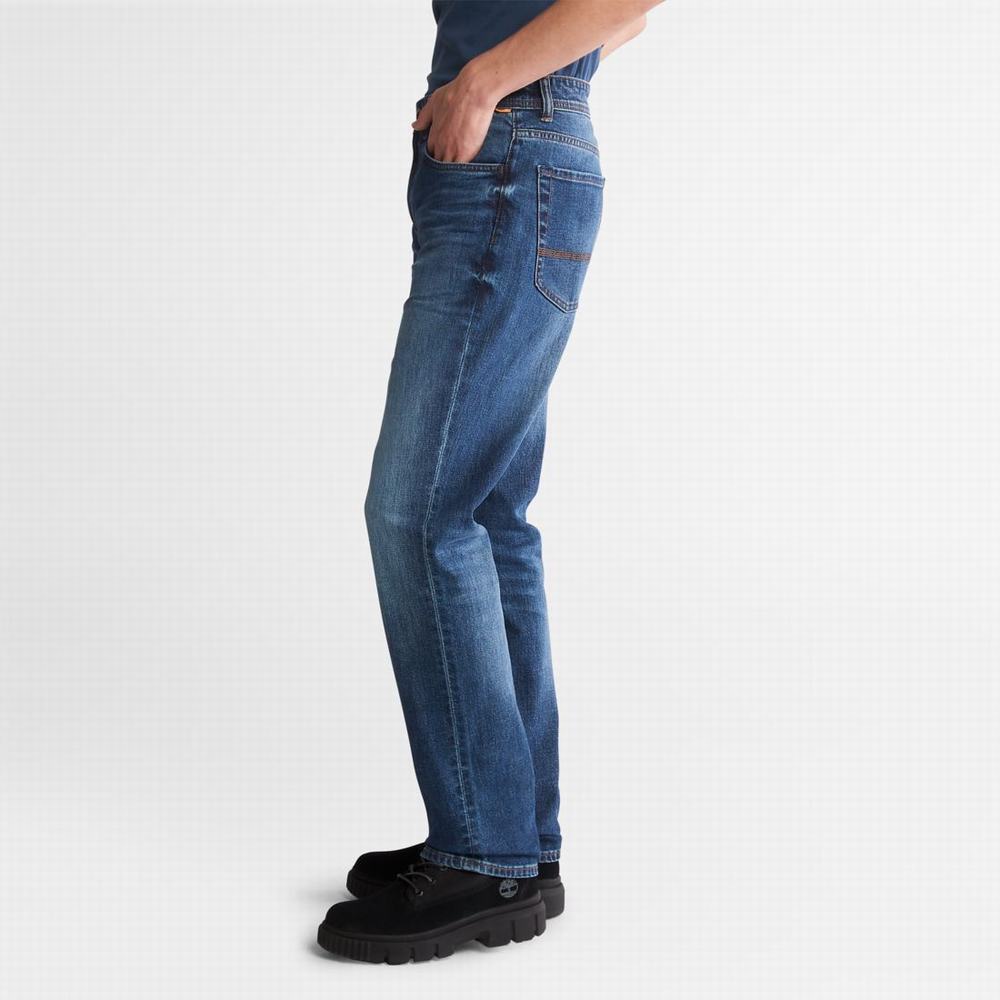 Pánské Džíny Timberland Sargent Lake Slim Denim Indigo | TI86324-810