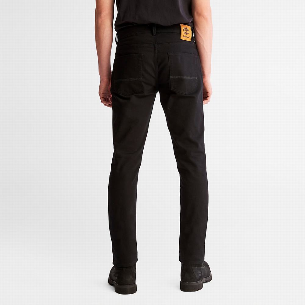 Pánské Džíny Timberland Sargent Lake Stay-black Černé | TI92630-739