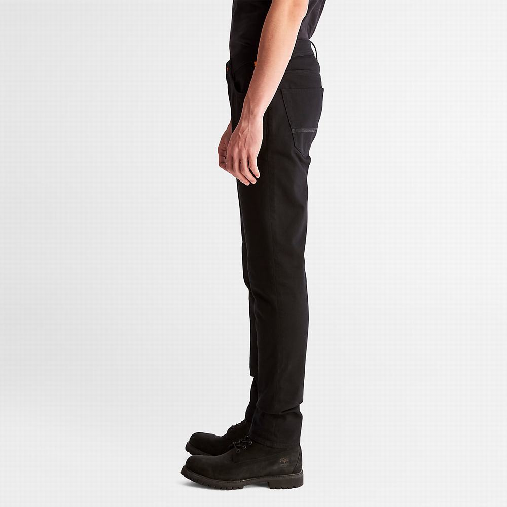 Pánské Džíny Timberland Sargent Lake Stay-black Černé | TI92630-739