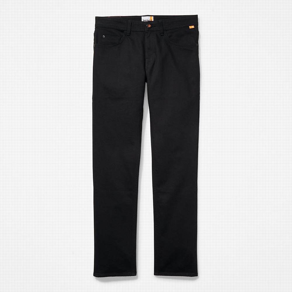 Pánské Džíny Timberland Sargent Lake Stay-black Černé | TI92630-739