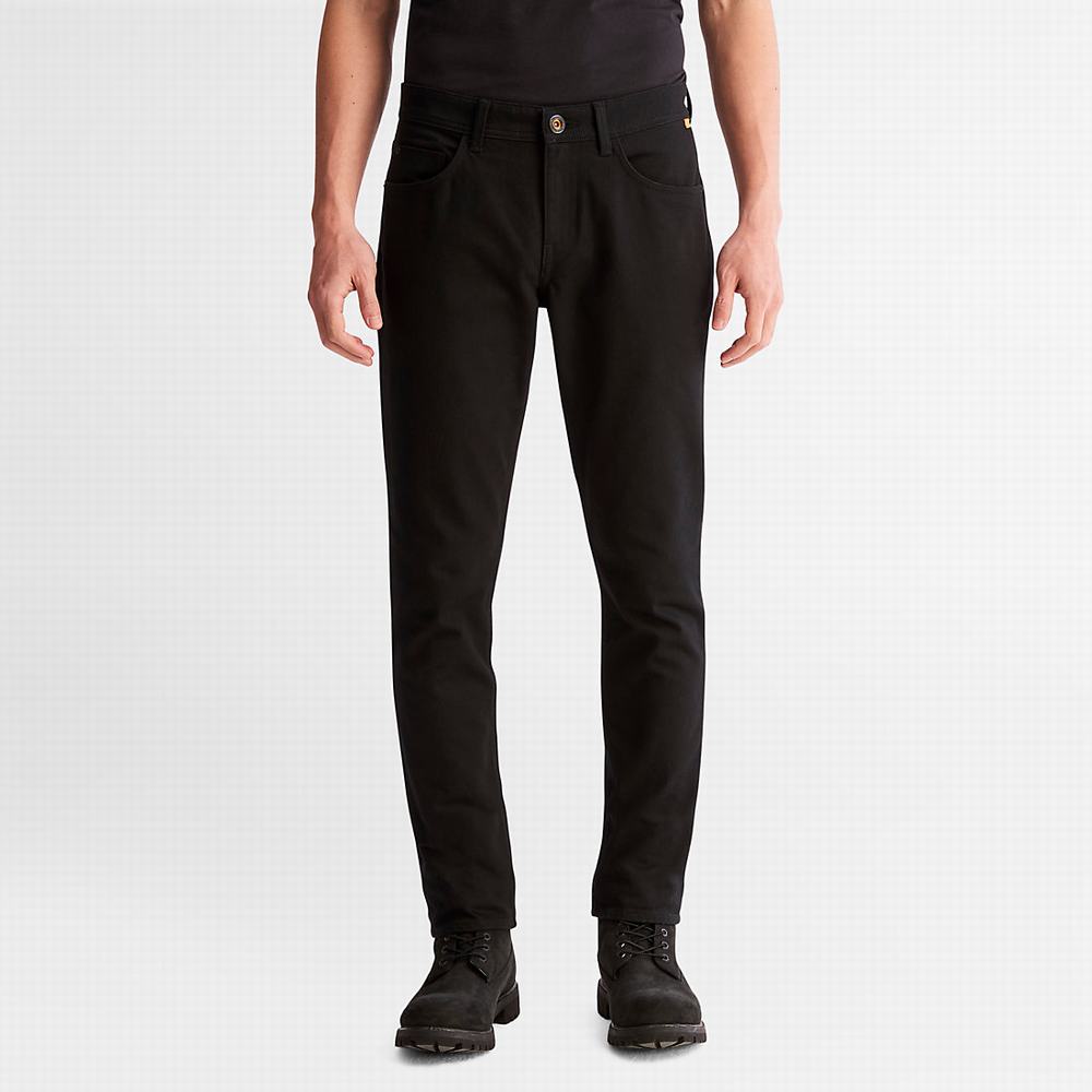 Pánské Džíny Timberland Sargent Lake Stay-black Černé | TI92630-739