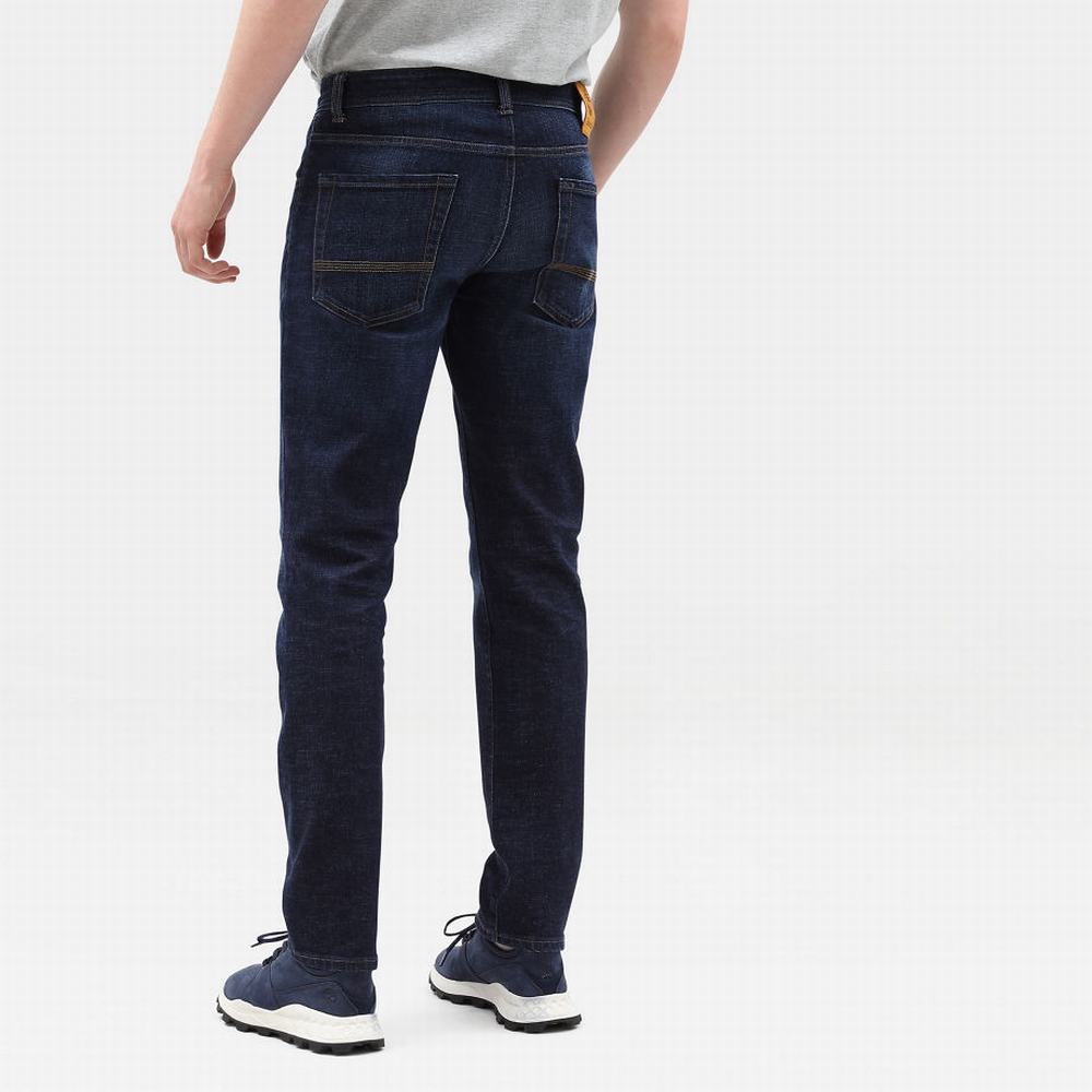Pánské Džíny Timberland Sargent Lake Stretch Tmavě Blankyt | TI59014-081