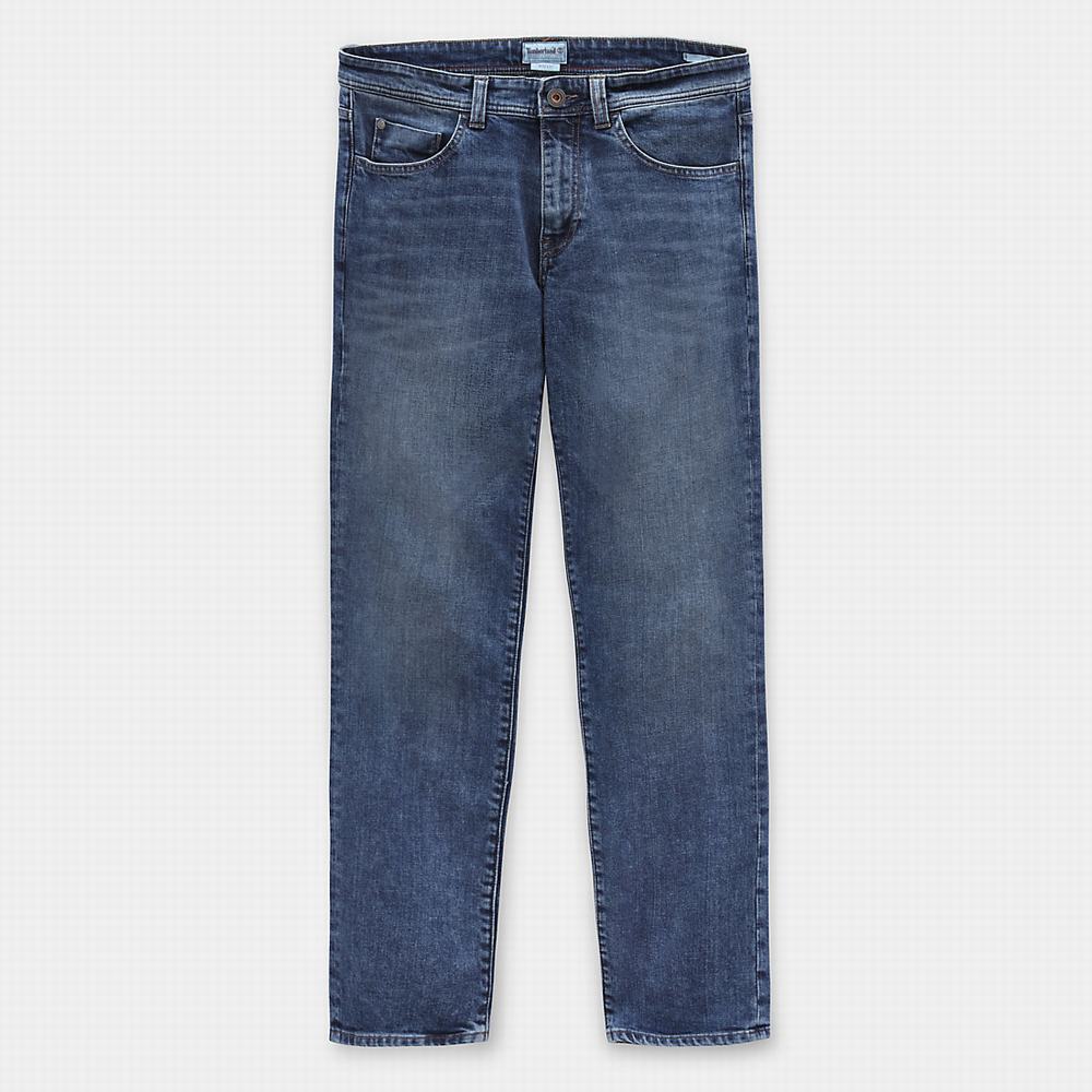 Pánské Džíny Timberland Sargent Lake Stretch Blankyt | TI91532-820