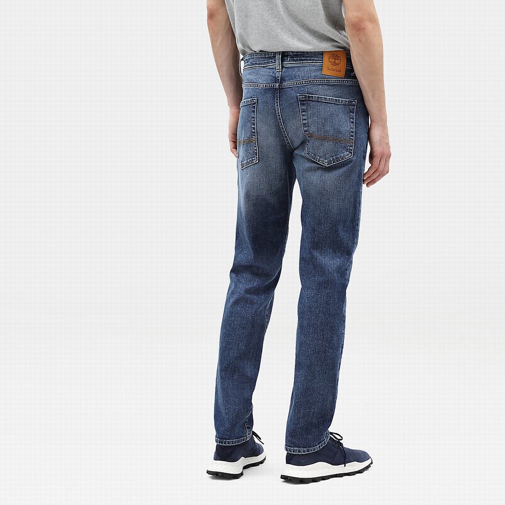 Pánské Džíny Timberland Sargent Lake Stretch Blankyt | TI91532-820