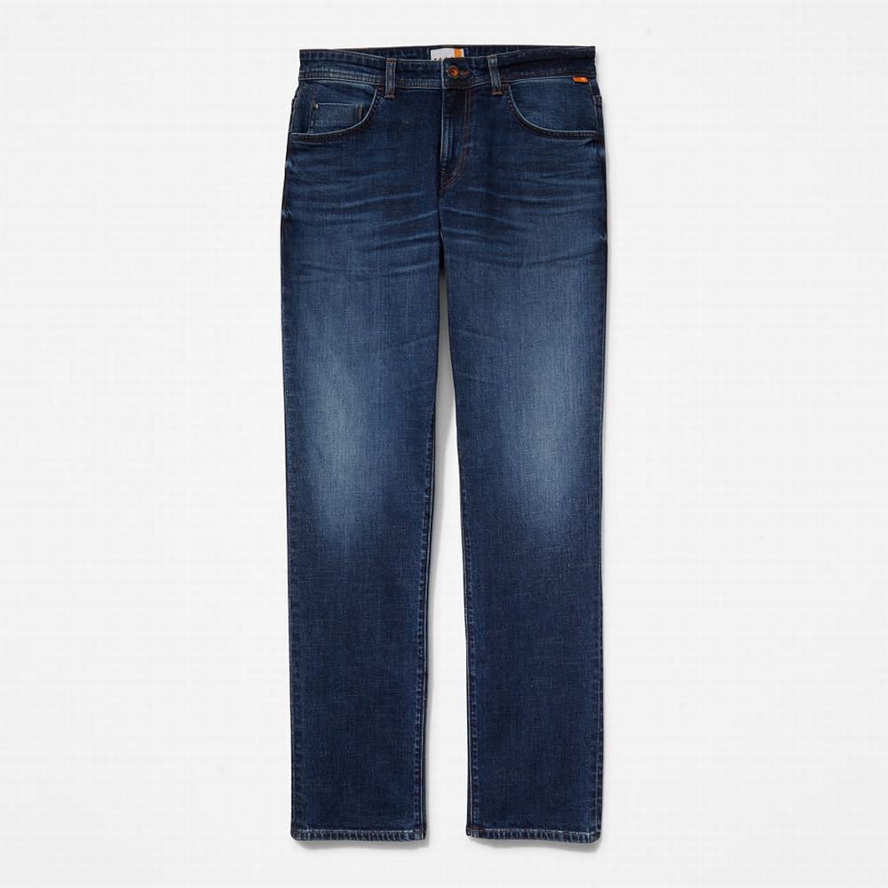 Pánské Džíny Timberland Squam Lake Stretch Blankyt | TI72149-382