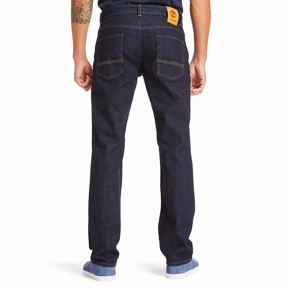 Pánské Džíny Timberland Squam Lake Stretch Indigo | TI74608-625