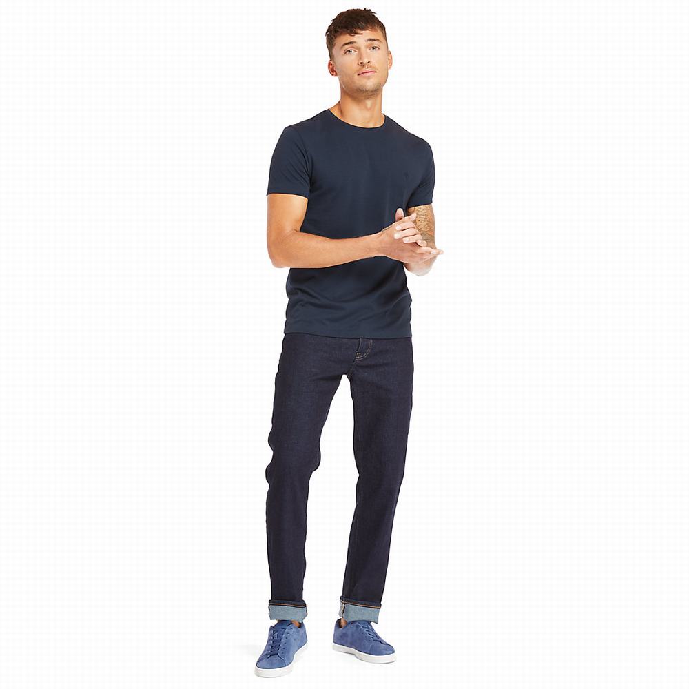 Pánské Džíny Timberland Squam Lake Stretch Indigo | TI74608-625