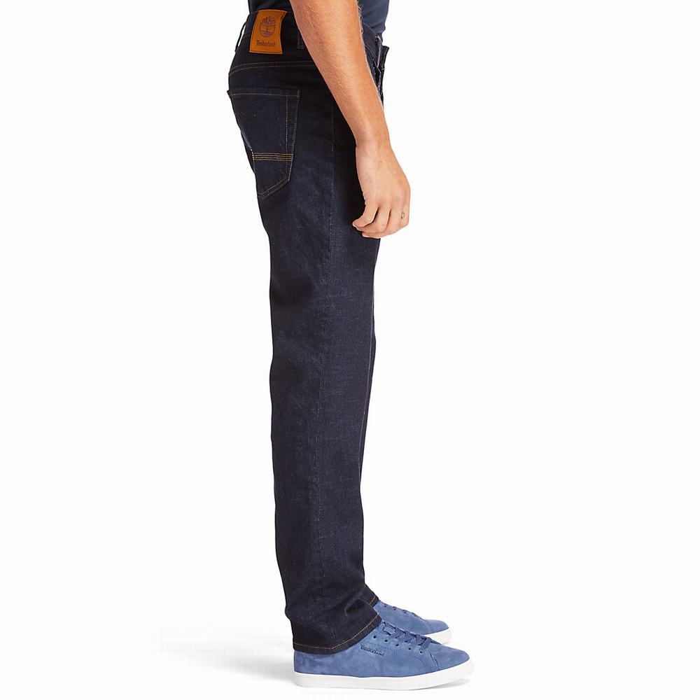 Pánské Džíny Timberland Squam Lake Stretch Indigo | TI74608-625