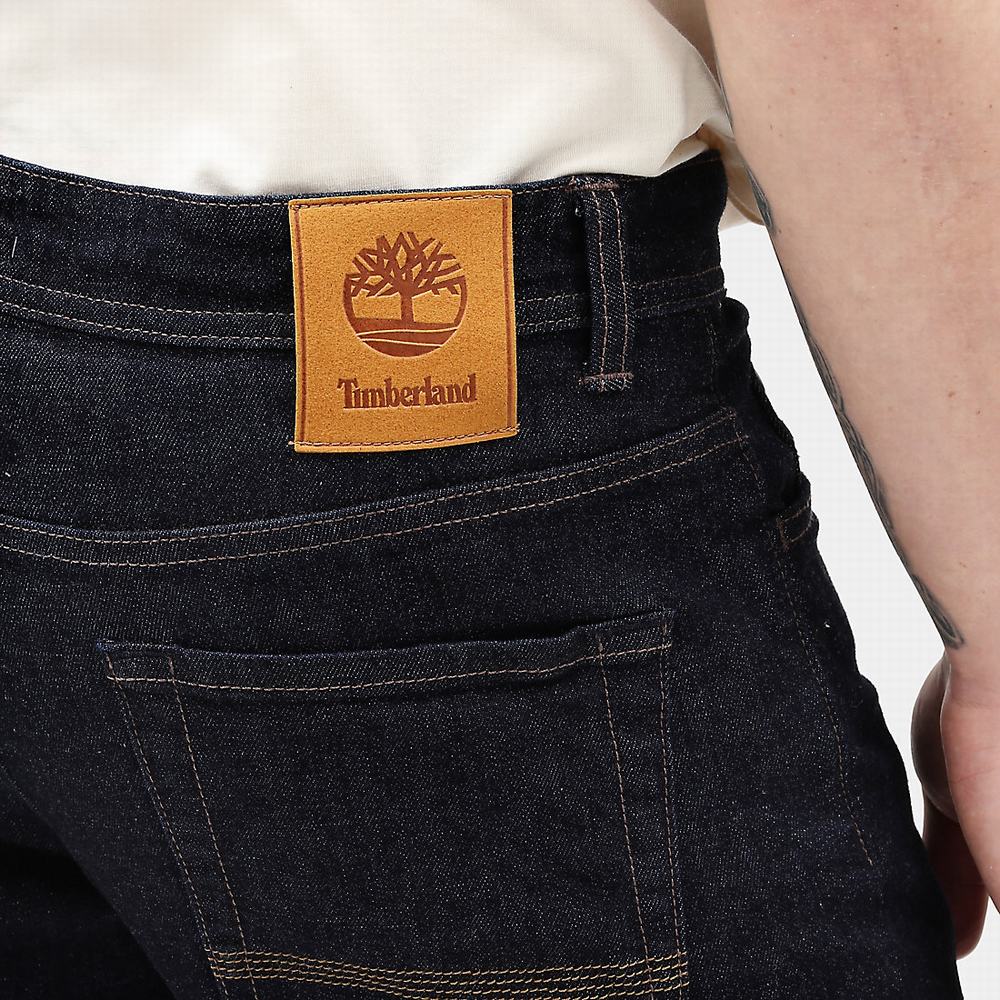 Pánské Džíny Timberland Squam Lake Stretch Indigo | TI74608-625