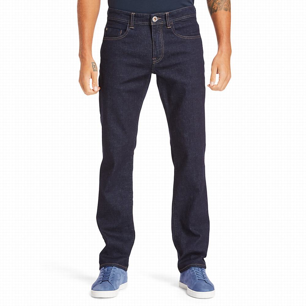 Pánské Džíny Timberland Squam Lake Stretch Indigo | TI74608-625