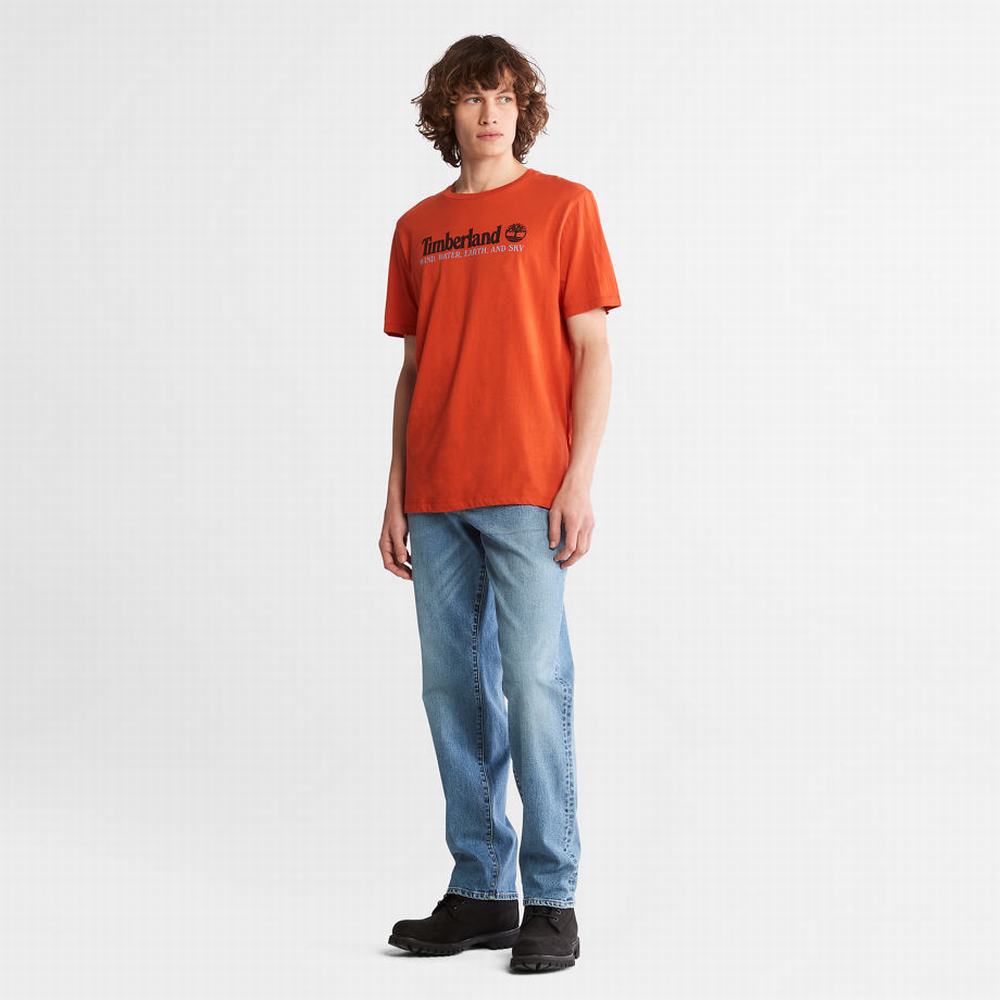 Pánské Džíny Timberland Squam Lake Stretch Světle Blankyt | TI76302-824