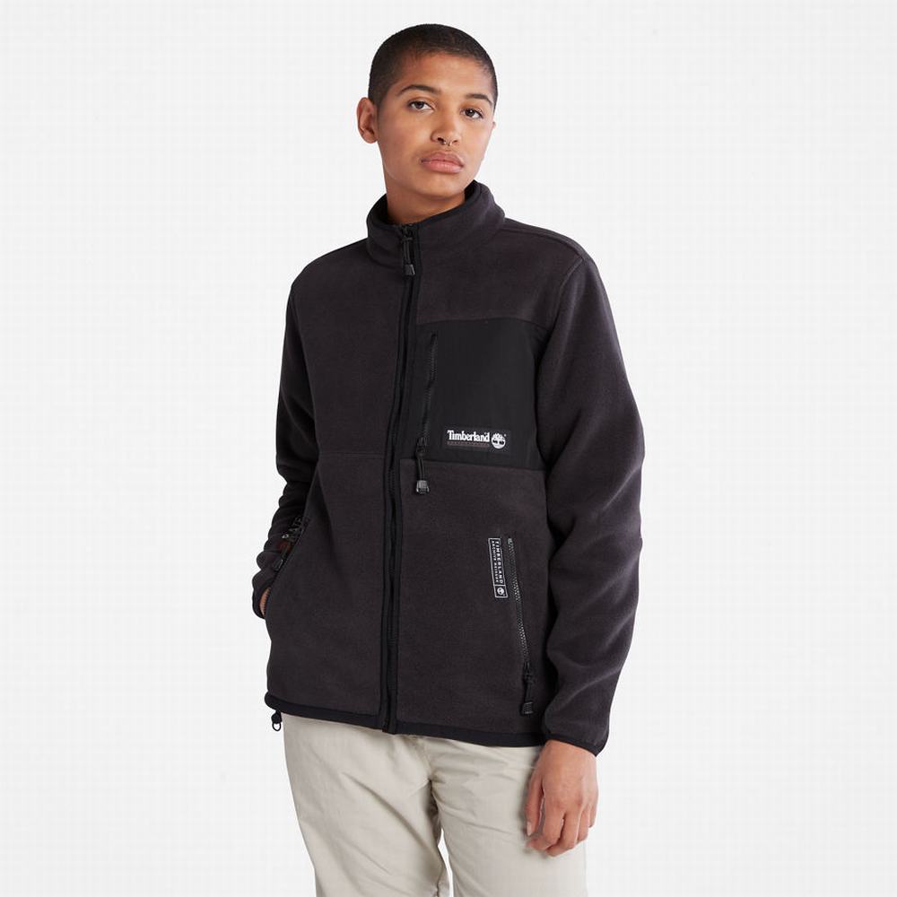 Pánské Fleece Bundy Timberland All Gender Polartec® Černé | TI15736-348