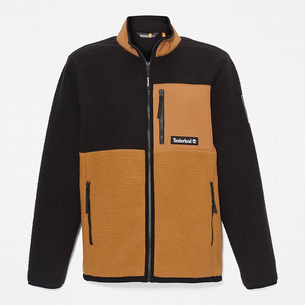Pánské Fleece Bundy Timberland All Gender Outdoor Archive Černé | TI53207-045
