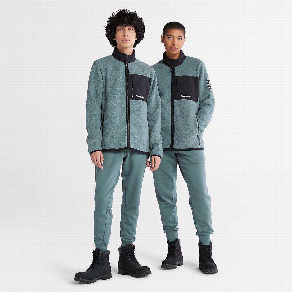 Pánské Fleece Bundy Timberland All Gender Outdoor Archive Zelene | TI87205-937