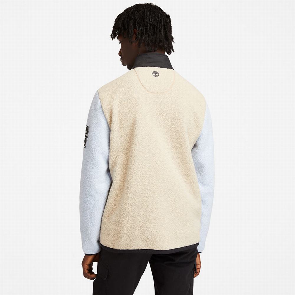Pánské Fleece Bundy Timberland Outdoor Archive Světle Blankyt | TI10726-396
