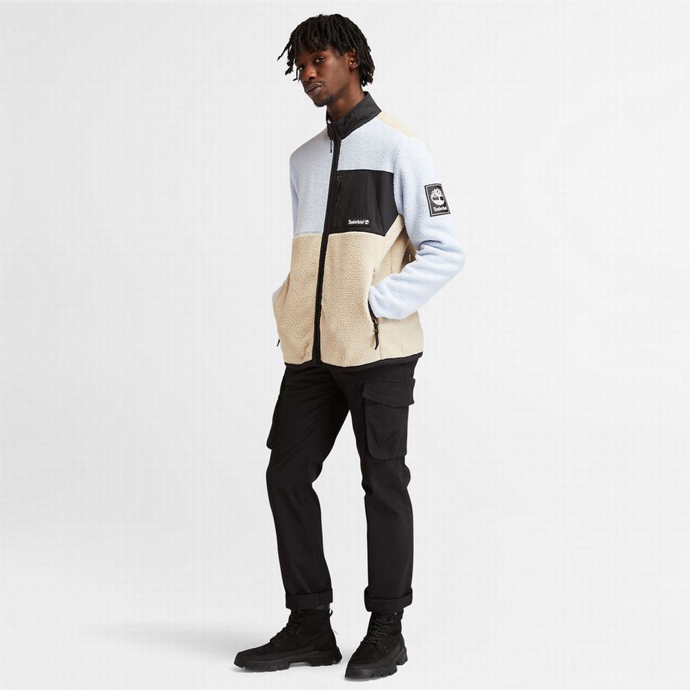Pánské Fleece Bundy Timberland Outdoor Archive Světle Blankyt | TI10726-396