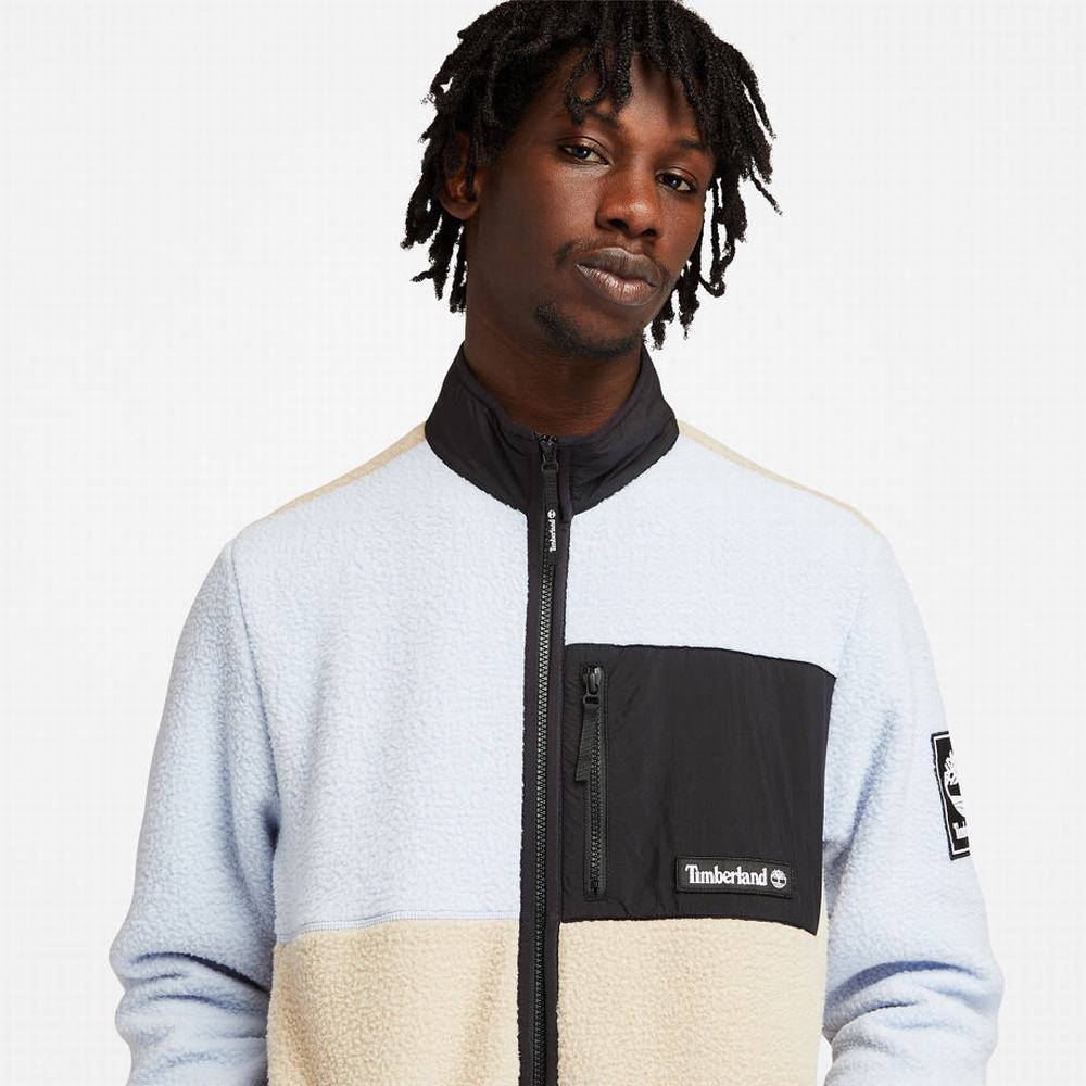 Pánské Fleece Bundy Timberland Outdoor Archive Světle Blankyt | TI10726-396