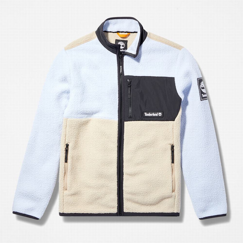 Pánské Fleece Bundy Timberland Outdoor Archive Světle Blankyt | TI10726-396