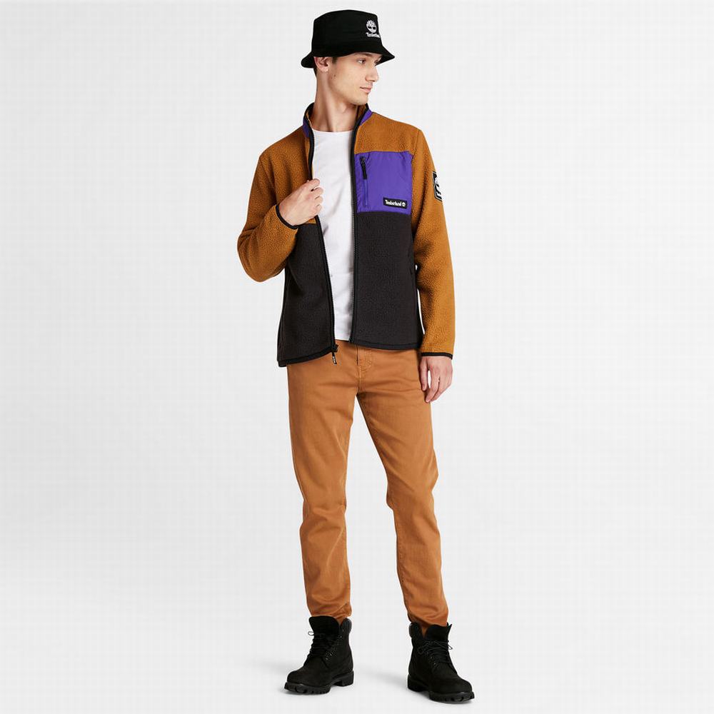 Pánské Fleece Bundy Timberland Outdoor Archive Žluté Černé | TI91648-064