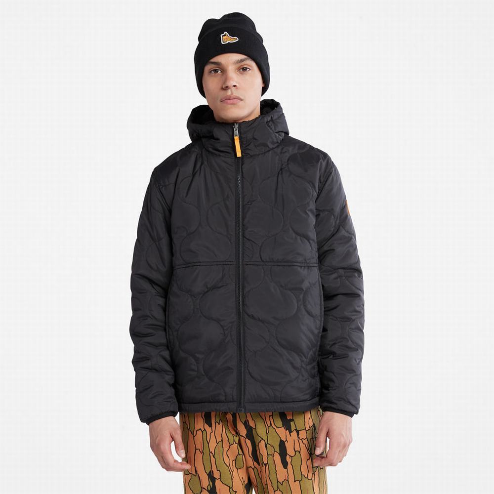 Pánské Fleece Bundy Timberland Reversible Černé | TI06915-582