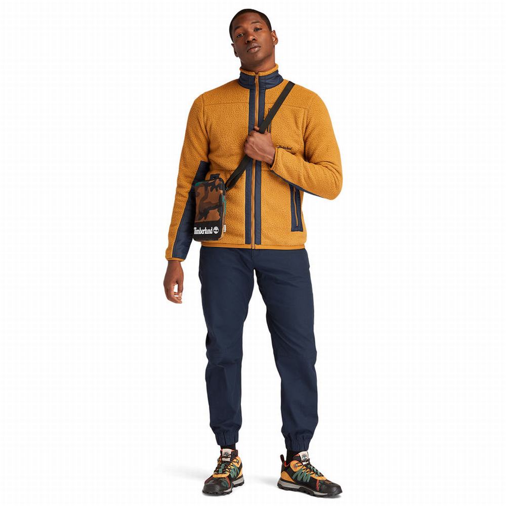 Pánské Fleece Bundy Timberland Sherpa Světle Hnědé | TI05436-263