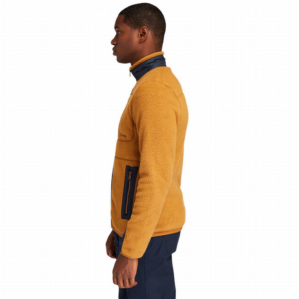Pánské Fleece Bundy Timberland Sherpa Světle Hnědé | TI05436-263