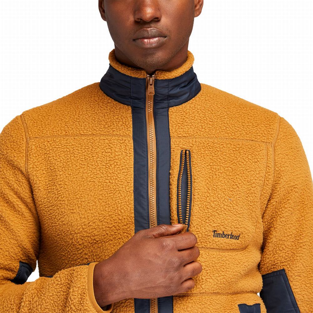 Pánské Fleece Bundy Timberland Sherpa Světle Hnědé | TI05436-263