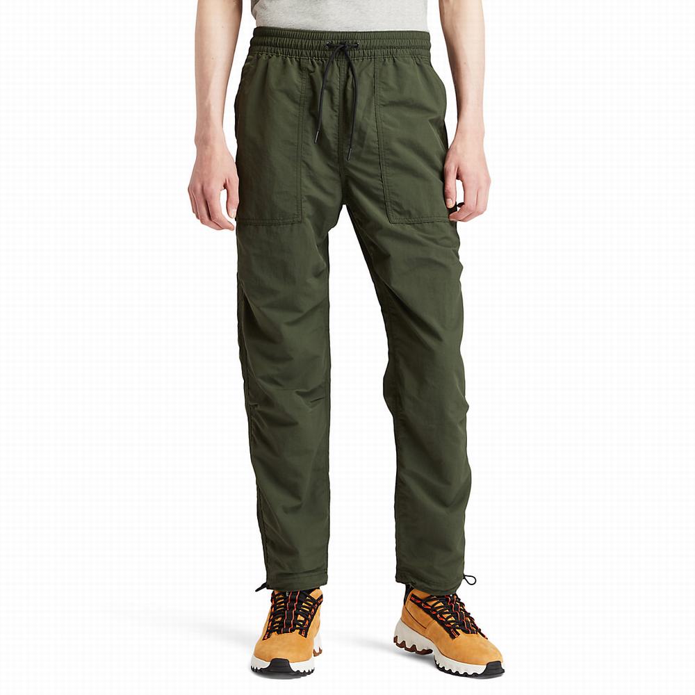 Pánské Kalhoty Jogger Timberland Outdoor Archive Tmavě Zelene | TI42571-960