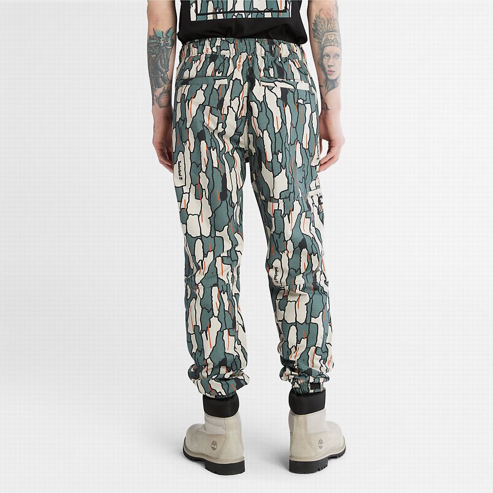 Pánské Kalhoty Jogger Timberland Vody-Resistant Ripstop Maskáčové | TI97631-247