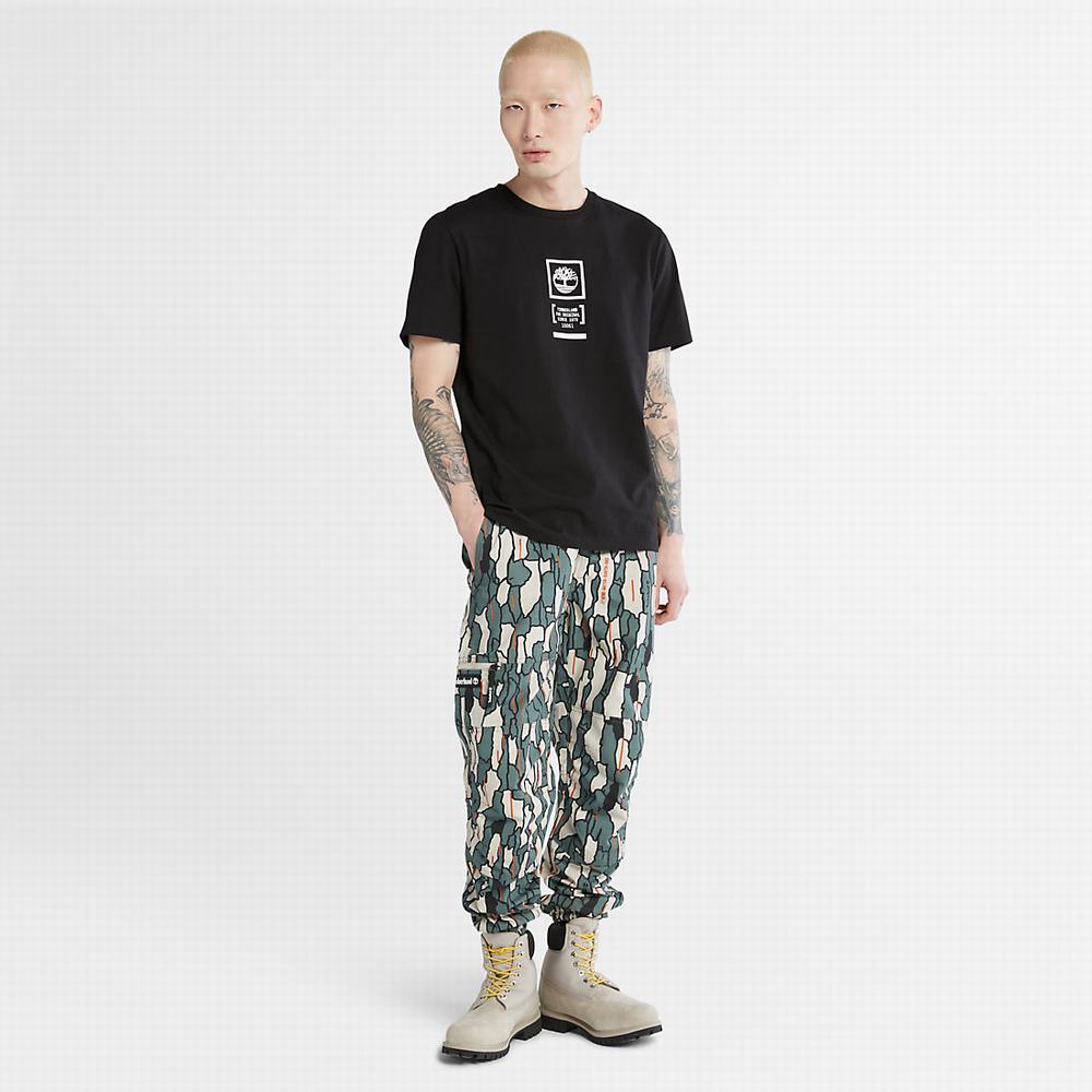Pánské Kalhoty Jogger Timberland Vody-Resistant Ripstop Maskáčové | TI97631-247