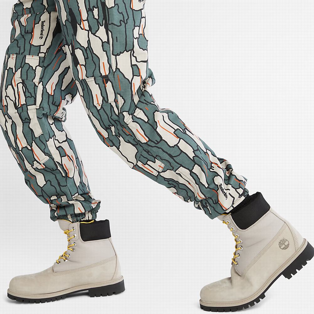 Pánské Kalhoty Jogger Timberland Vody-Resistant Ripstop Maskáčové | TI97631-247