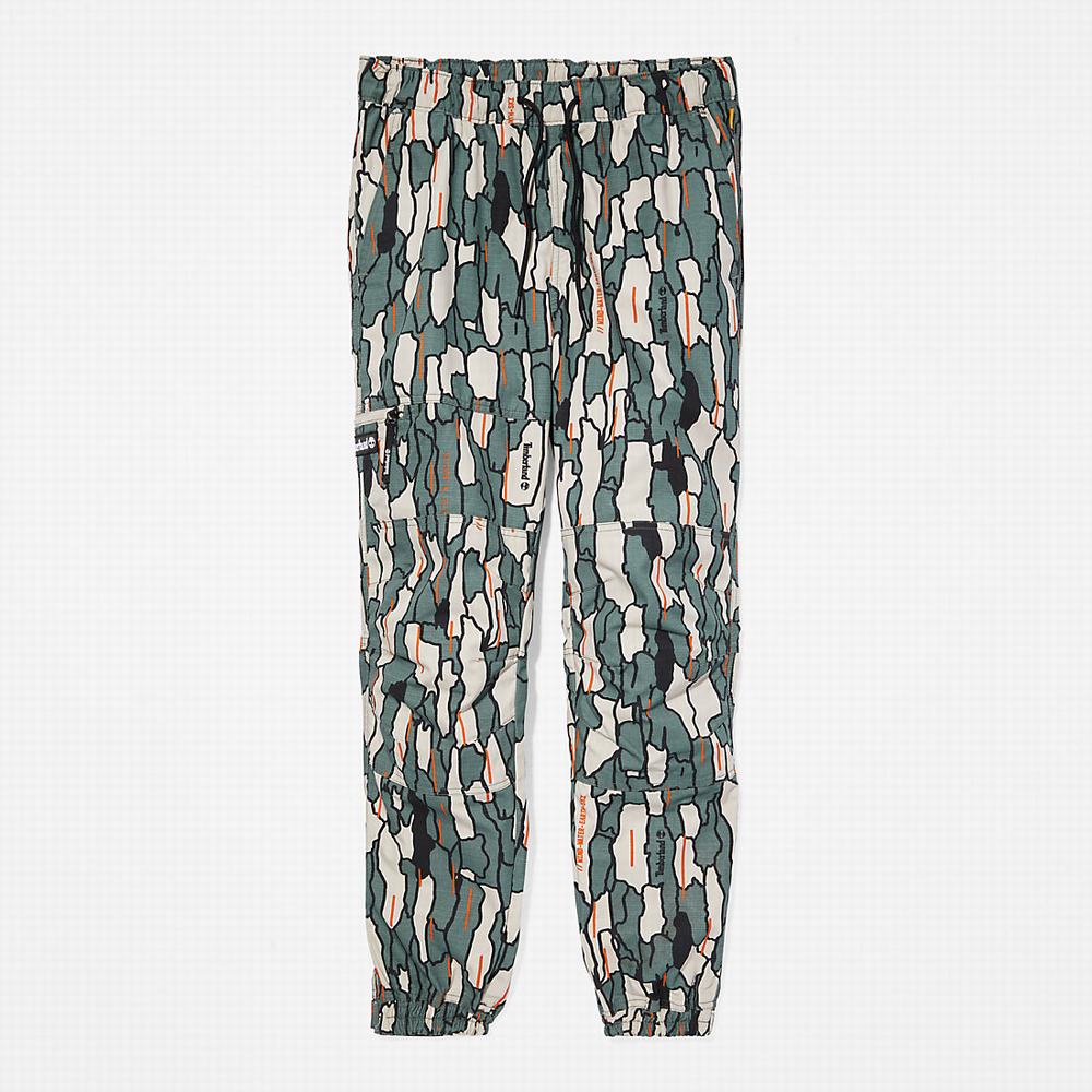 Pánské Kalhoty Jogger Timberland Vody-Resistant Ripstop Maskáčové | TI97631-247