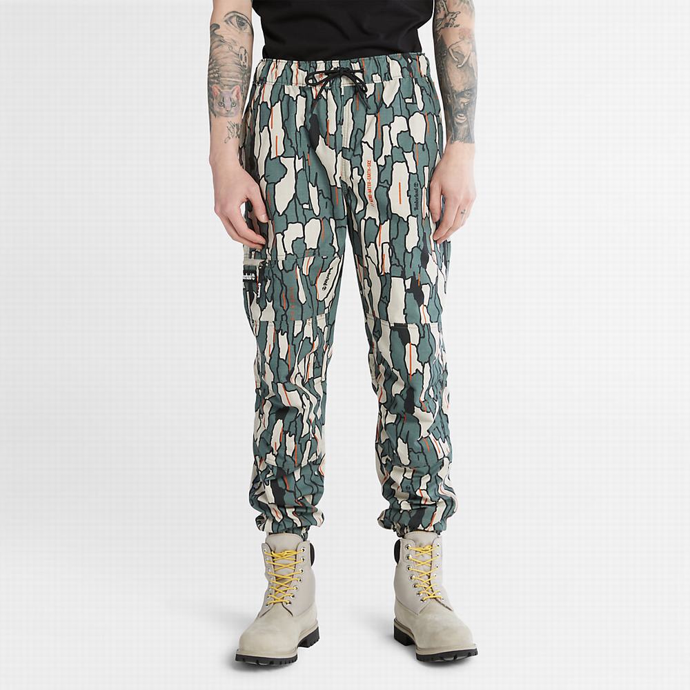 Pánské Kalhoty Jogger Timberland Vody-Resistant Ripstop Maskáčové | TI97631-247
