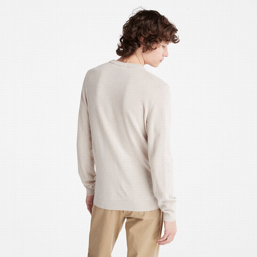 Pánské Jumpers Timberland Cohas Brook Merino Světle Šedé | TI57081-201