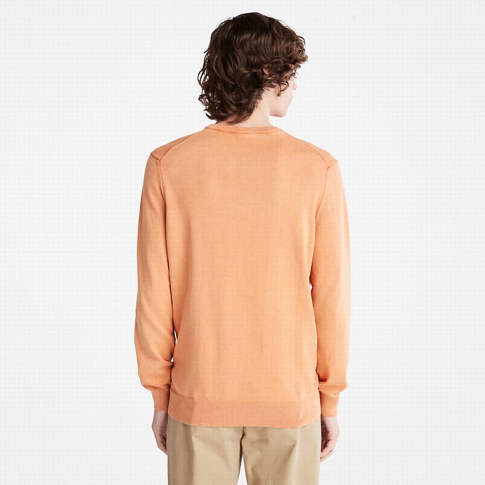 Pánské Jumpers Timberland EK+ Crewneck Oranžové | TI25930-213