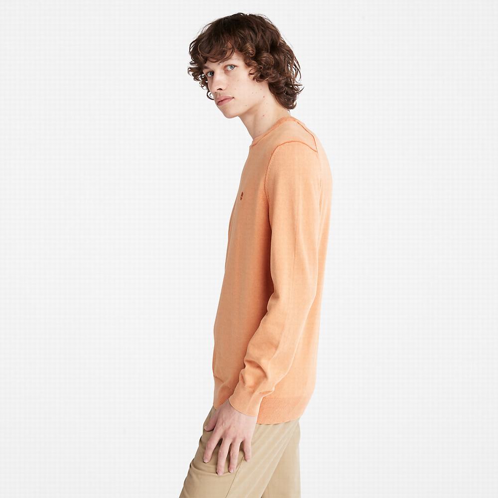 Pánské Jumpers Timberland EK+ Crewneck Oranžové | TI25930-213