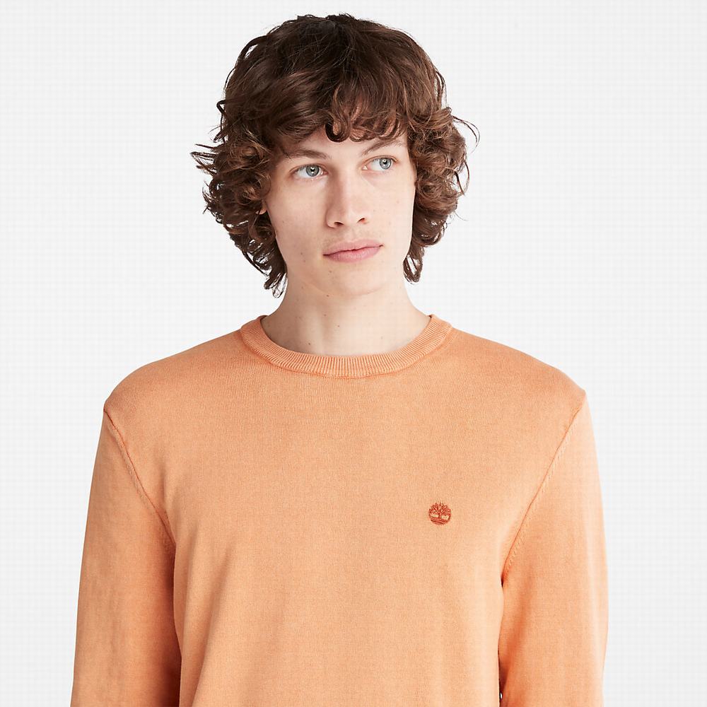 Pánské Jumpers Timberland EK+ Crewneck Oranžové | TI25930-213