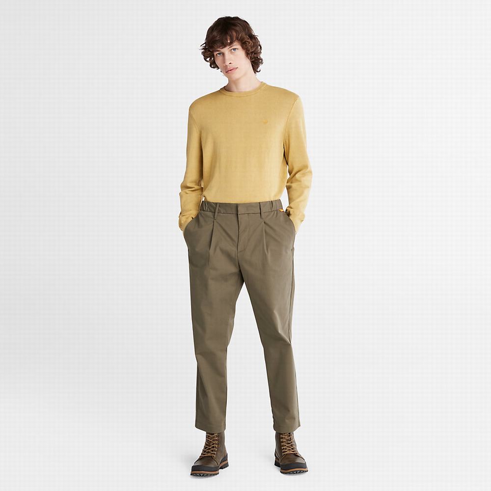 Pánské Jumpers Timberland EK+ Crewneck Žluté | TI51208-216