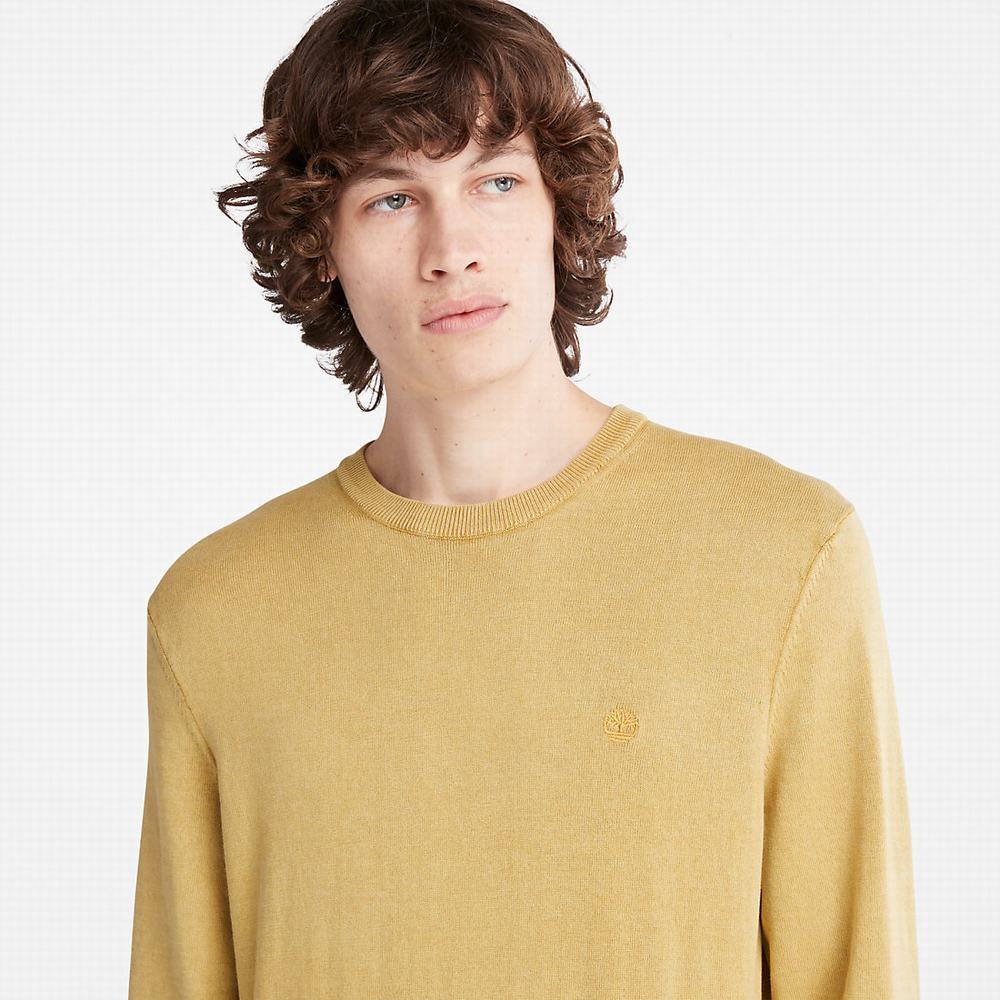 Pánské Jumpers Timberland EK+ Crewneck Žluté | TI51208-216