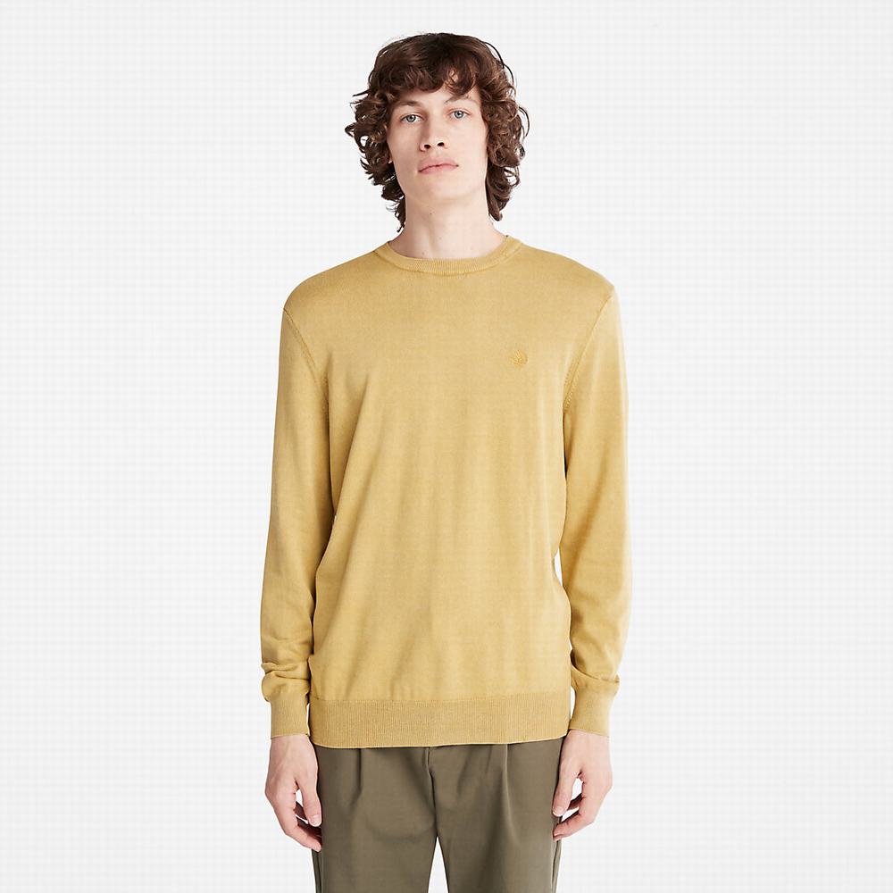 Pánské Jumpers Timberland EK+ Crewneck Žluté | TI51208-216